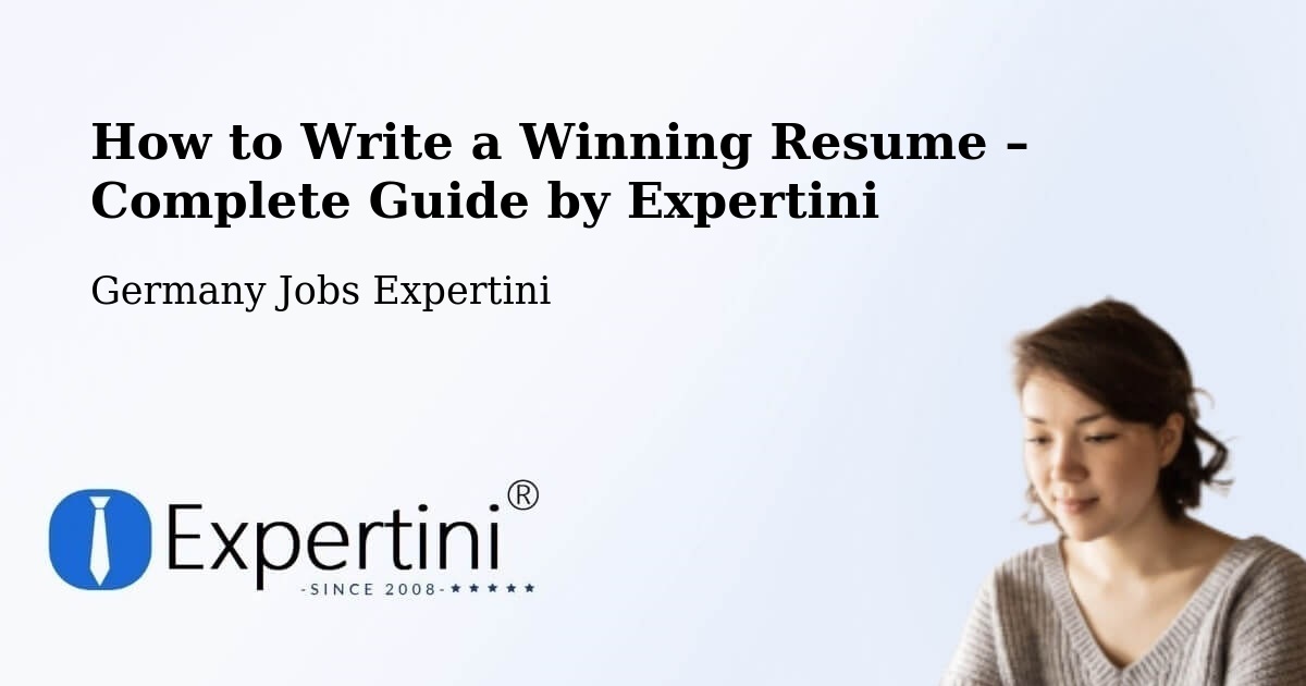 Resume Writing Guide for Job Seekers – Vallendar - Vallendar, Germany Jobs Expertini